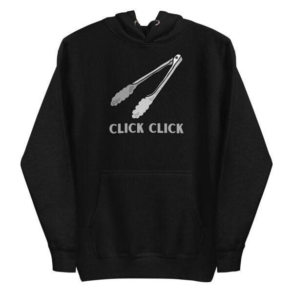 Click Click Tongs Unisex Hoodie Black Stupid Shirts Store